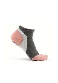 MUNADUNA - Kompressions-Yoga-Socken – rutschfeste 3D-PVC-Noppen Yoga-Socken,Frottee-Polsterung,Anti-Rutsch - black