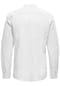 ONLY & SONS Freizeithemd, Leinenanteil, Slim-Fit, Stehkragen, für Herren Bild 10