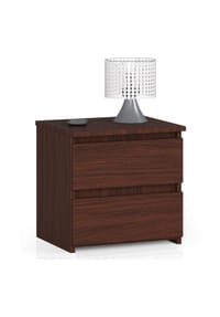 Akord - Nachttisch CL2 mit 2 Schubladen - artisan-eiche