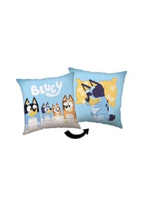 COFI - Bluey Kopfkissen  Premium Dekokissen mit beidseitigem Digitaldruck - Mehrfarbig 40x40 cm
