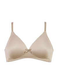 NATURANA - T-Shirt-BH, Schleife, für Damen - dunkelblau
