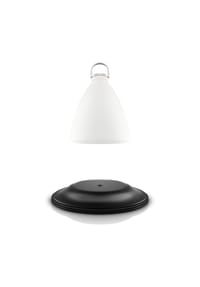 eva solo - Tischlampe SunLight Bell, Solar, Groß - silberfarben
