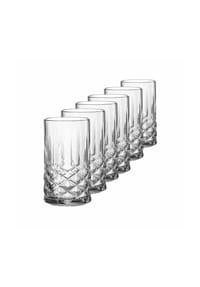 RitzenhoffAndBreker Longdrinkgläser-Set Capri 360 ml 6er Set transparent - CAPRI - transparent