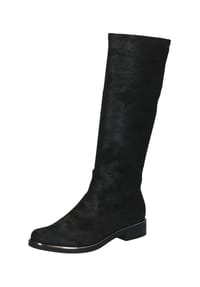 Caprice - Veloursleder Stiefel - Schwarz