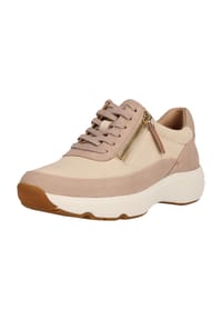 CLARKS® - Schuhe Tivoli im leichten Design mit praktischem Reißverschluss - 1242 Sand Combi