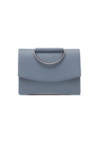 GRETCHEN - Clutch Oyster Clutch Three - Black Crack Gold