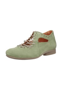 Think! - Leder Halbschuhe - Grün