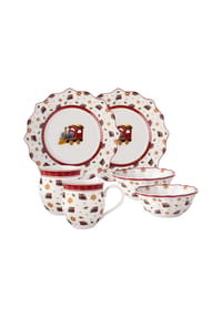 Villeroy & Boch Frühstücks-Set für 2 Lokomotive, 6tlg. Toy's Delight - Toy's Delight - bunt