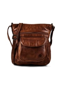 GREEN BURRY Torro Lavado - Torro Lavado Umhängetasche Leder 24 cm - nut