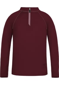 normani® - Kinder Merino Langarm mit 1/4 Zipper Nyapari - Blau