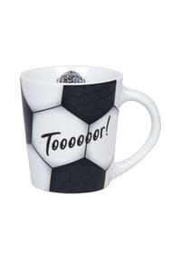 KÖNITZ - Kaffeebecher Fußball - Tooooor!, 380 ml - Bunt