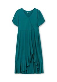 sheego - Jerseykleid - petrol