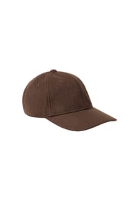 camel active - 6-Panel Cap aus Wollmix - Dunkelbraun