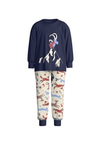 CALIDA - Kinder Bündchen-Pyjama Toddlers Outdoor - peacoat blue