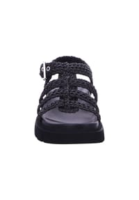 Tamaris - Mode/Bekleidung Riemchensandalen, Keilabsatz - 001  BLACK