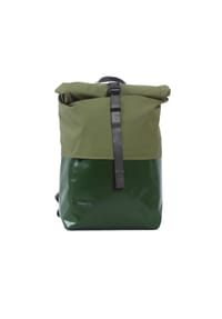 7clouds® - Rolltop-Rucksack Nomo 7.1 - jungle green-mud green