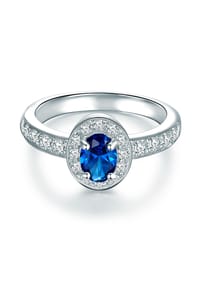 TRILANI 1934 - Damen Ring aus 925/- Sterling Silber in Silber mit Zirkonia - silber