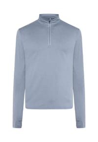ALEX - Funktionsshirt Running, Stehkragen, für Herren - BALTIC+TEAL
