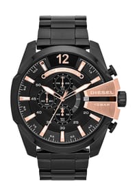 DIESEL® MEGA CHIEF - Herren Chronograph "DZ4309" - SCHWARZ