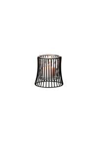 Ritzenhoff & Breker Windlicht Nero 12,5 cm schwarz-transparent - NERO - schwarz-transparent
