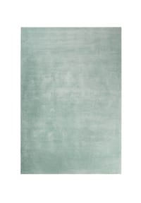 ESPRIT - Hochflorteppich #loft - Weicher Hochflor Teppich für Wohn- & Schlafzimmer - grün