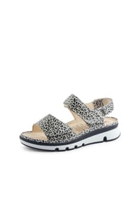 Ganter - Komfort Sandalen für Damen - animalprint