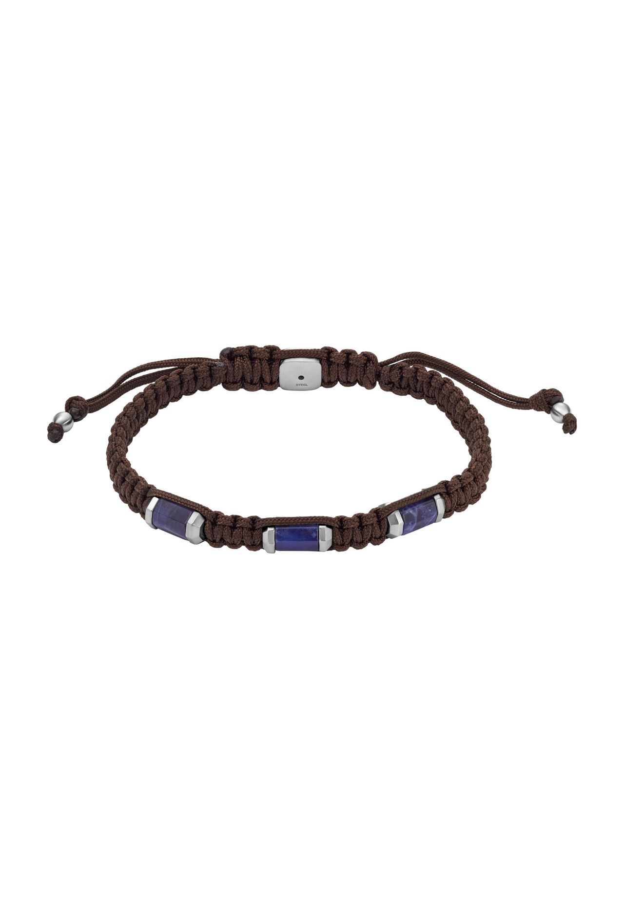 FOSSIL Herren Armband, Textil/Edelstahl | GALERIA