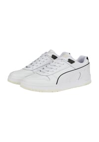 PUMA® - RBD Game Sneaker, Leder, Basketballstyle, für Herren - PUMA WHITE-PUMA BL