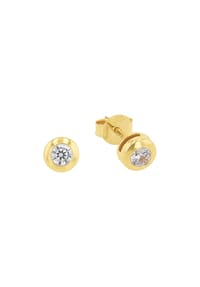 amor - Ohrstecker - Gold