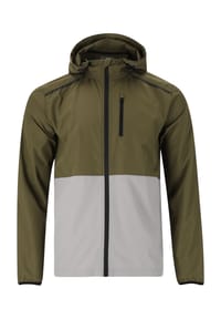 ENDURANCE - Laufjacke Hugoee aus winddichtem Material - 1122 Forged Iron