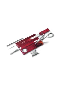 VICTORINOX - SwissCard Lite - ROT/SILBER