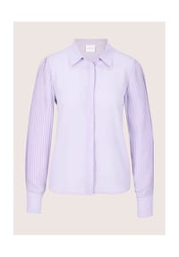 MADELEINE - Blusenshirt mit Plisseeärmeln - hellamethyst