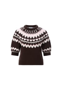 rich&royal - Pullover, Wollanteil, für Damen - 298 CHOCOLAT TORTE