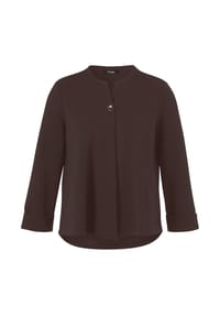 frapp - Übergangsjacke, Knopfverschluss, für Damen - 714 CHOCOLATE