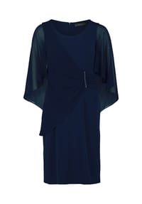 Vera Mont - Cocktailkleid mit Raffung - Dark Emerald