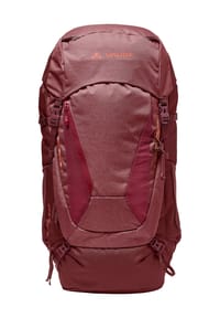 VAUDE - Trekkingrucksack "Asymmetric 48+8", verstellbares Tragesystem, für Damen - DARK CHERRY