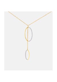 Diamant L'eternel - Halskette, mit 0.115 ct Diamant, 375 Gelbgold - gold