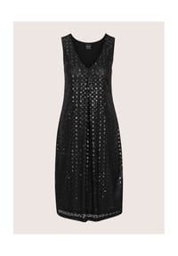MADELEINE - Partykleid mit V-Ausschnitt - schwarz