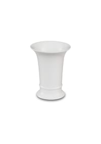 KAISER 1872 Vase Trompete klassisch - Trompete klassisch - weiß