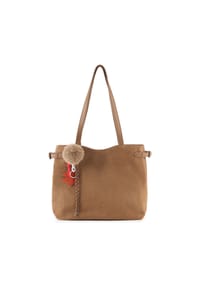 FREDsBRUDER Playful - Playful Schultertasche Leder 37 cm - caramel
