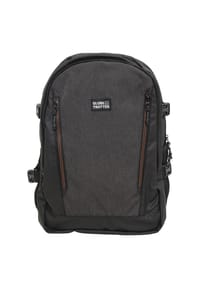 GLOBETROTTER - Rucksack, Frontfächer - BLACK/DK GREY