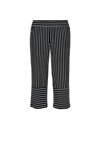 s.Oliver RED LABEL - Schlafanzug-Hose Perfect Basis, 3/4-lang, für Damen - 5473 STRIPE