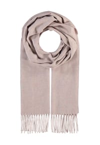 adagio - Schal, Fransen, uni, für Damen - BEIGE 170