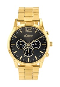 s.Oliver - Herren Chronograph "2038385" - GOLD