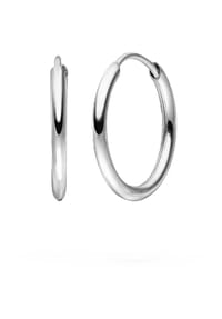 VANDENBERG - Damen Creolen, 925er Sterling Silber - SILBER