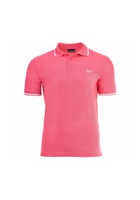 EMPORIO ARMANI - Herren Poloshirt - ESSENTIAL, Pique, Logo, Baumwolle, einfarbig - Blau