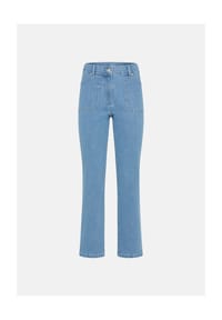 olsen - Jeans aus Denim mit geradem Bein - Light Denim