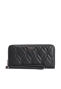 GUESS MAXINE SLG LARGE ZIP - Langbörse, Kunstleder, für Damen - BLACK