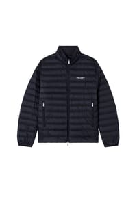 ARMANI EXCHANGE - Herren Daunenjacke gesteppt - Steppjacke, Stehkragen, Regular Fit - Schwarz