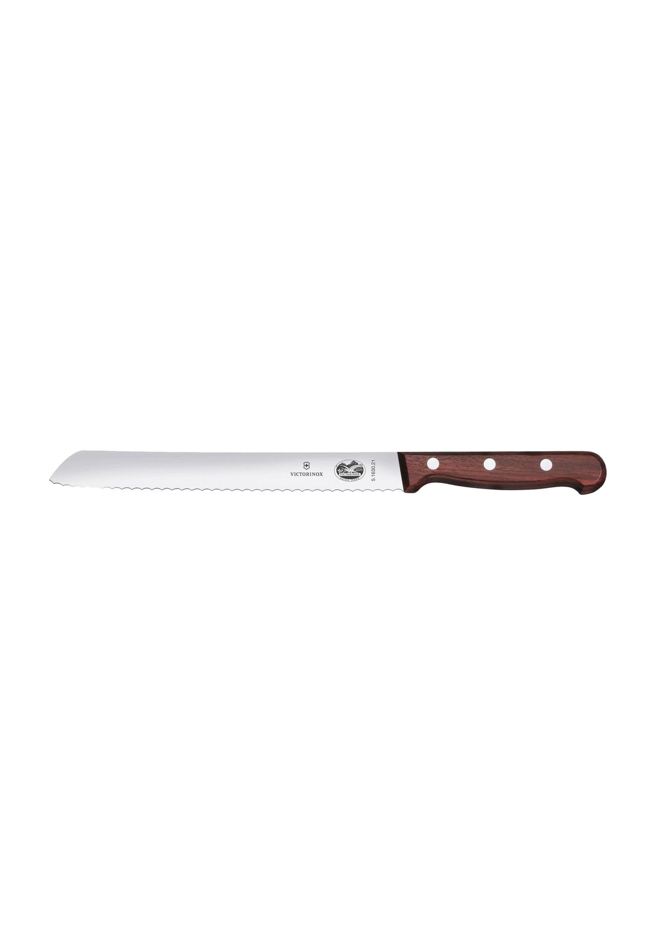 Victorinox Brotmesser "Wood" 21 Cm Braun